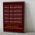 PAUL McCARTNEY Estadio la Peineta, Madrid, Spain 05.30.2004 DVD