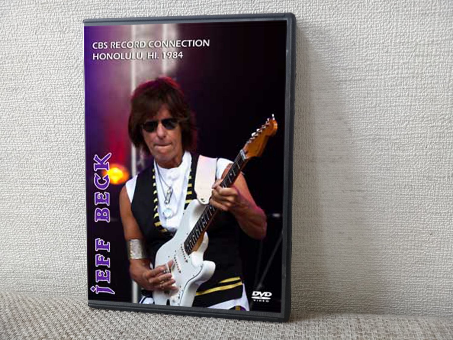 JEFF BECK (STEVIE RAY VAUGHAN) CBS Record Connection Honolulu, HI. 03.19.1984 DVD