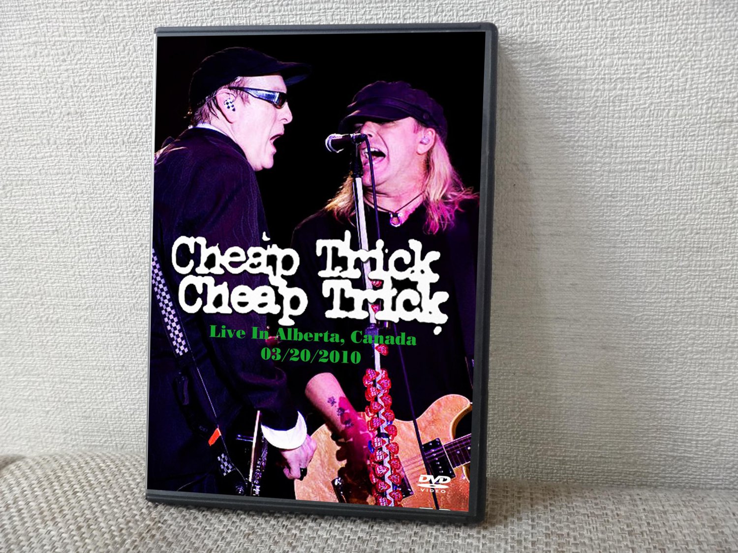 CHEAP TRICK Live Alberta, Canada 03.20.2010 DVD