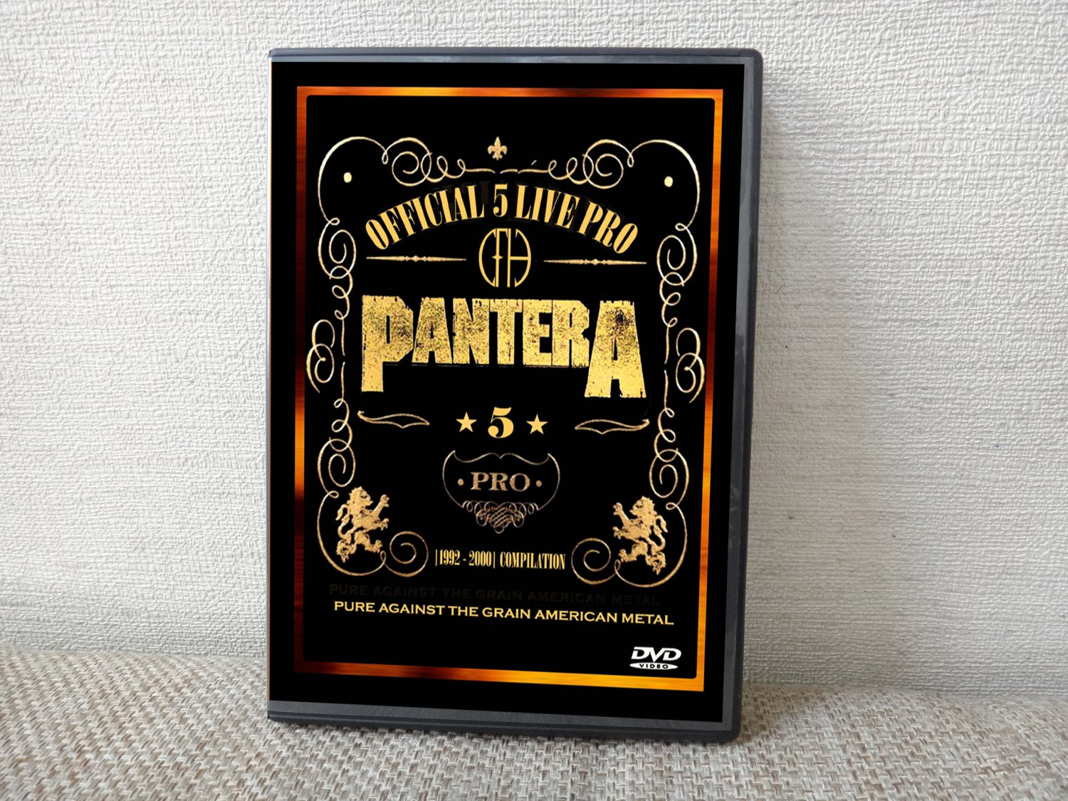 Pantera Official 5 Live Pro Compilation 1992-2000 DVD