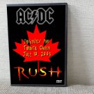 AC/DC & RUSH Downsview Park , Toronto, Canada July 30, 2003 DVD