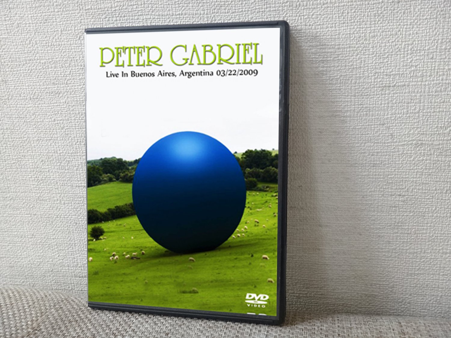 PETER GABRIEL Live In Buenos Aires, Argentina 03.22.2009 DVD