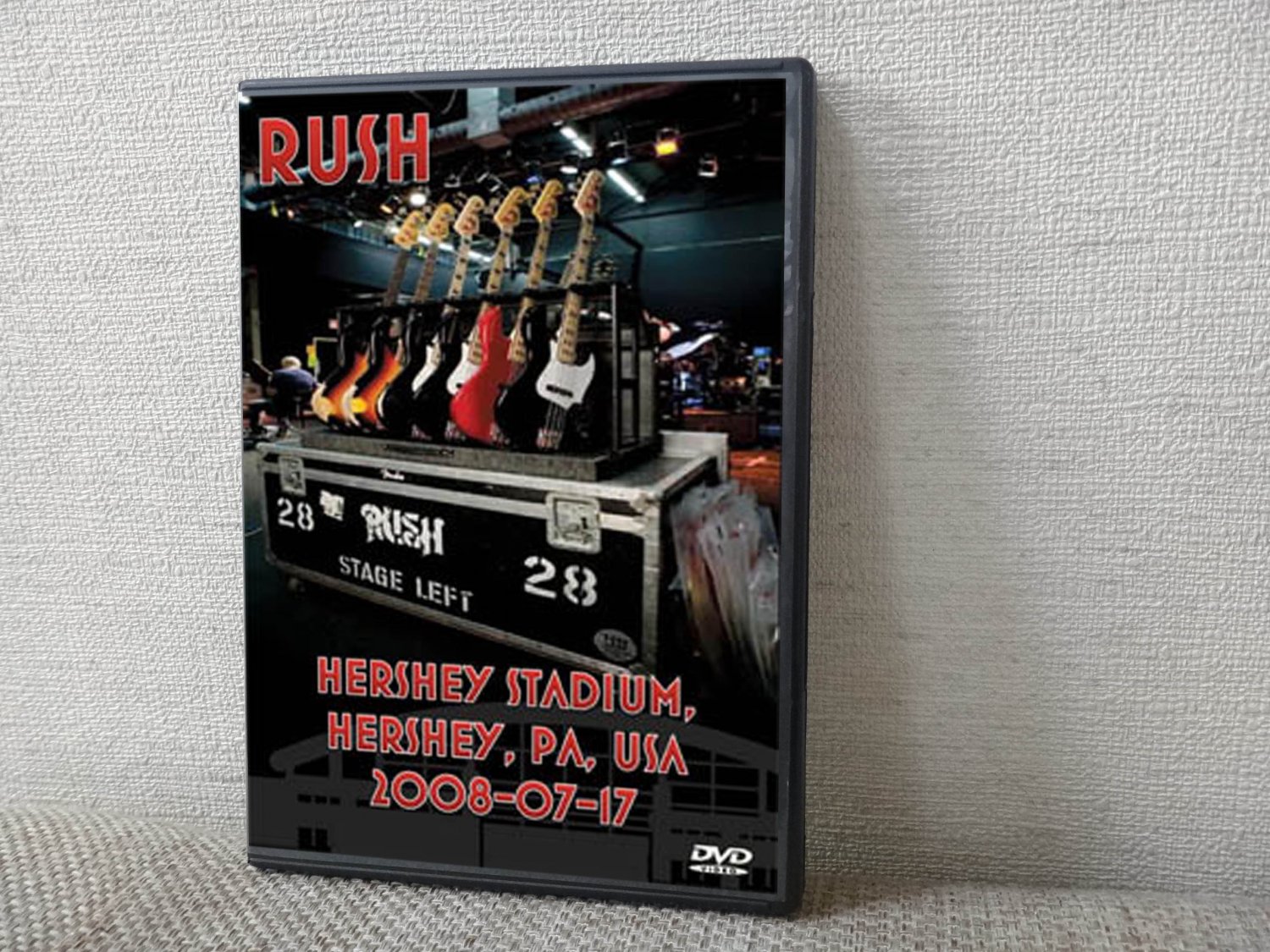 RUSH Snakes & Arrows Live Hershey, PA 07.17.2008 DVD