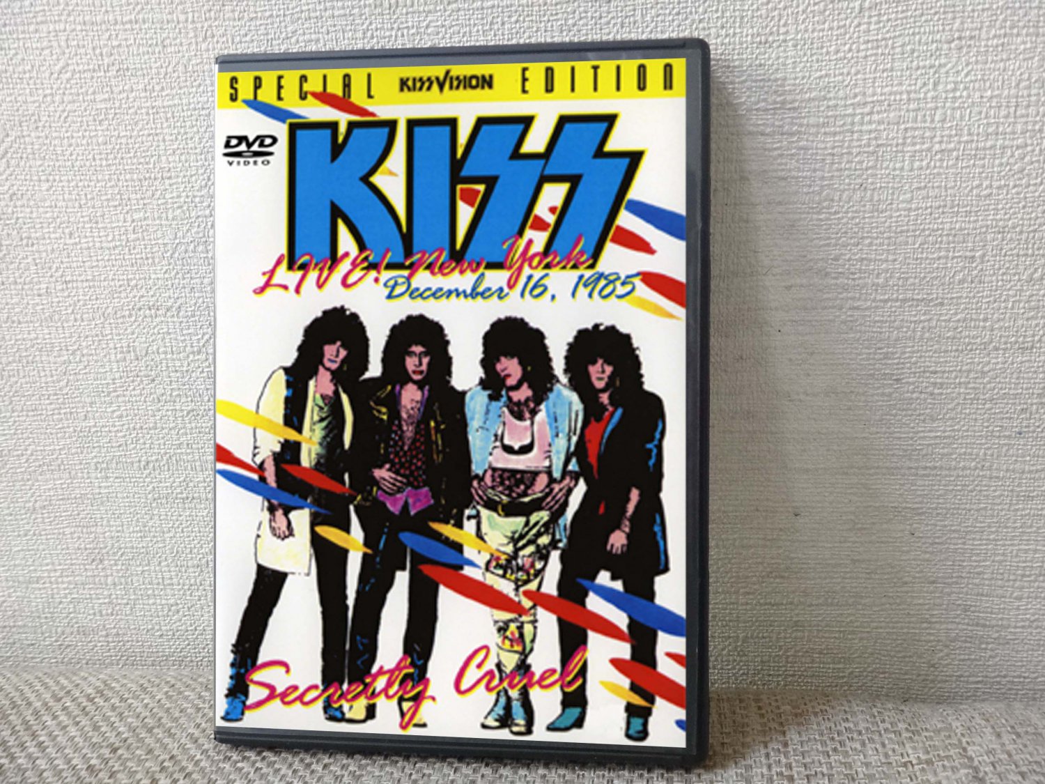 KISS LIVE NEW YORK DECEMBER 16.1985 DVD