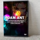 ADAM ANT Live At Prince Charming Revue, Drury Lane, UK 12.18.1981 + Video Collection DVD