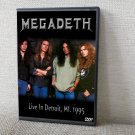 MEGADETH Pine Knob Theater, Clasktson Detroit, MI. 1995 DVD