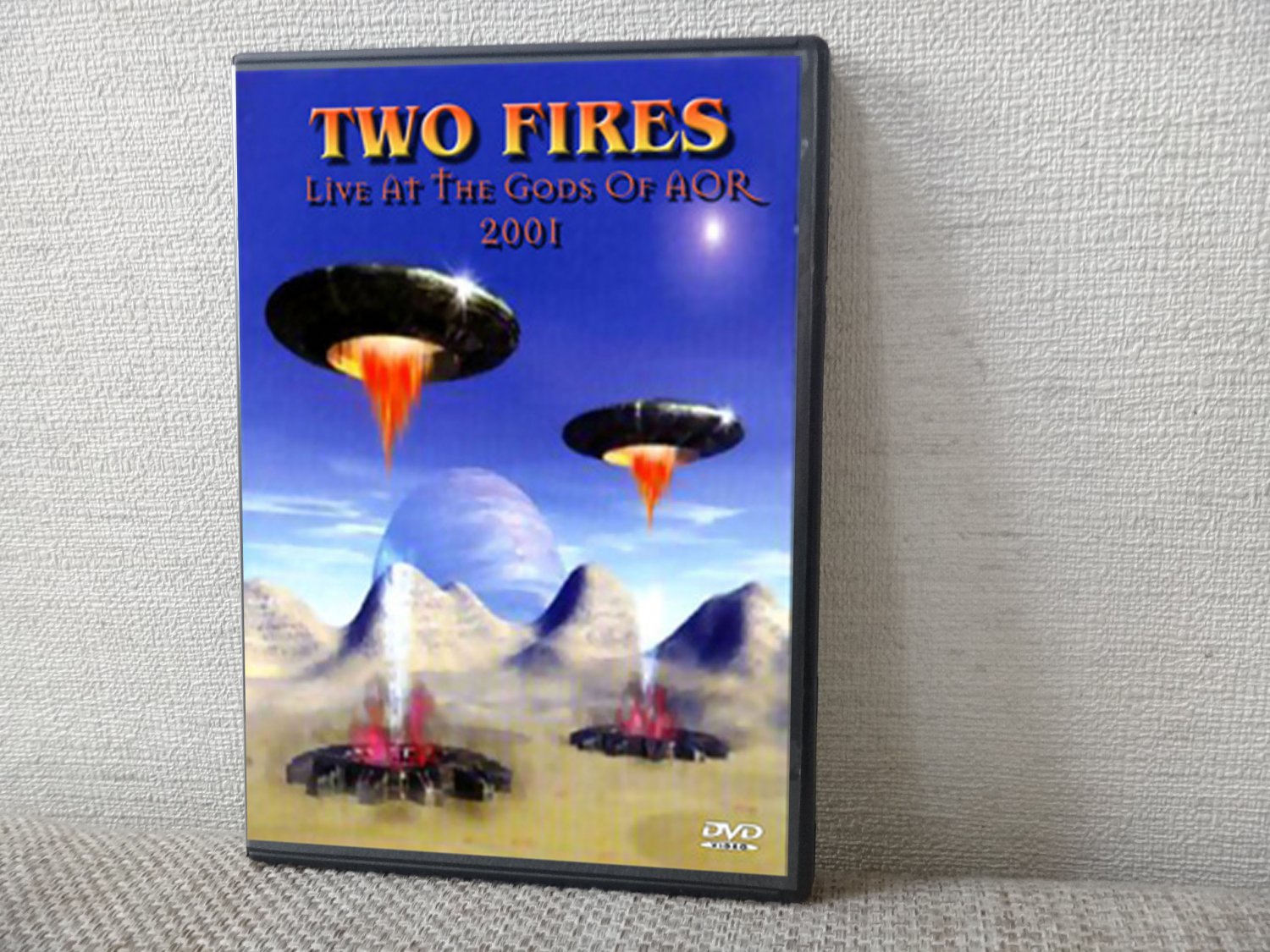 TWO FIRES Live At The Gods Of AOR 2001 DVD