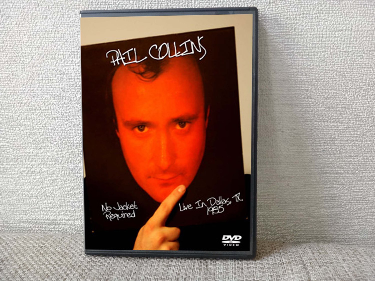PHIL COLLINS No Jacket Required Live In Dallas, TX. 1985 DVD