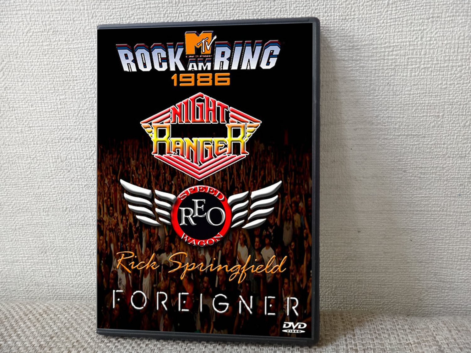 FOREIGNER NIGHT RANGER REO SPEEDWAGON RICK SPRINGFIELD Live At The Rock Am Ring 1986 DVD