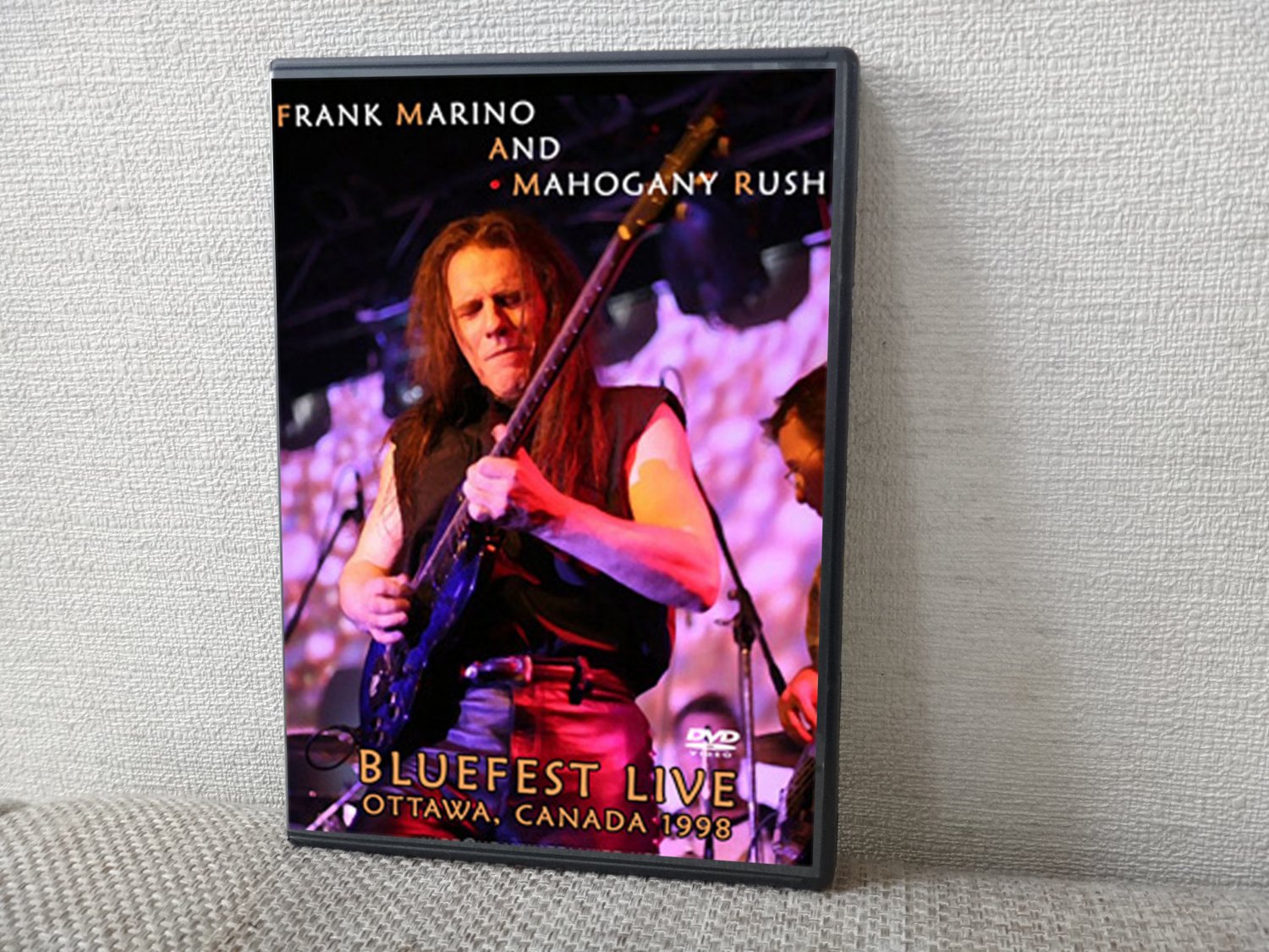 FRANK MARINO And Mahogany Rush Bluefest Live In Ottawa, Canada 07.01.1998 DVD