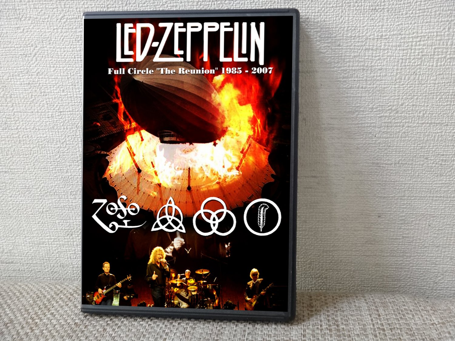 LED ZEPPELIN Full Circle The Reunion 1985 - 2007 DVD