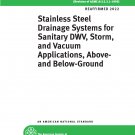ASME A112.3.1-2007 (R2022) - Stainless Steel Drainage Systems for Sanitary