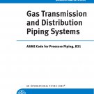 ASME B31.8-2022 Gas Transmission and Distribution Piping Systems