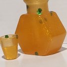 Handmade Epoxy bottle with epoxy cork
