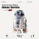 MINISO Disney Moive Series Classic R2D2 Robot Building Blocks Sets 2314Pcs Moc Modular Bricks