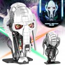 788pcs MOC Idea General Grievous Helmet Building Blocks Bricks Model Helmet Collection Assembli