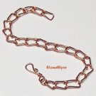 Men's Handcrafted Copper Chain Link Bracelet