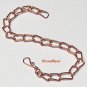 Men's Handcrafted Copper Chain Link Bracelet