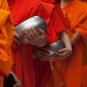 Silver Buddhist Monk Alms Bowl Buddhist Gifts Begging Bowl Stainless Steel Bowl with Carrying Bag
