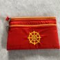 Handcrafted Fabric Wallet for Women Nun costume Yoga inspired Meditation Purse Pouch For Gifts