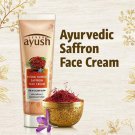 Ayush Natural Glow Saffron Face Cream 25g Herbal Brightening Face Moisturizer Tracking Available
