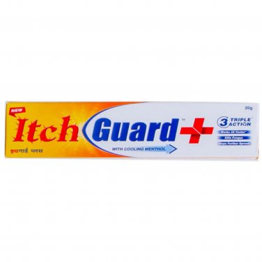 Triple Action Itch Guard with Cooling Menthol 12g Soothing Cream Sensitive Skin Tracking available