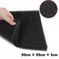 Aquarium Filter Sponge  50&Atilde;�50&Atilde;�4cm Black Filter Foam (35 PPI) for Aquarium Tanks