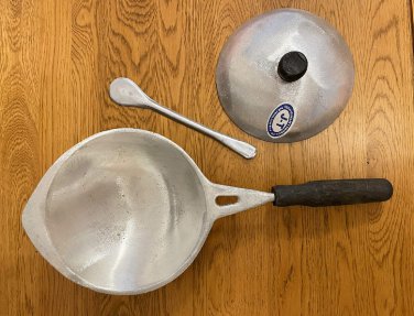 Hopper Pan Set with Lid & Spatula Traditional Sri Lankan Appam Omelette Maker Frying Pan