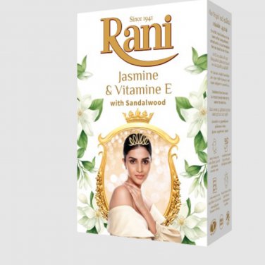Rani Jasmine Soap with Sandalwood Natural Soothing Bar 65g Soap Premium Quality