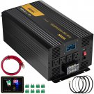 VEVOR Pure Sine Wave Inverter 3500 Watt Power Inverter, DC 12V to AC 120V Car Inverter
