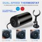 12V Car Warm Air Blower Car Heater Vehicle Heating Cooling Fan Portable Defogging Demister Defroster