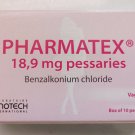 PHARMATEX 10 x18,9 mg Suppositories