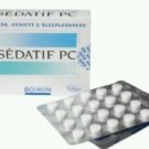 2 packs SEDATIF PC BOIRON 80tabs Homeopathic