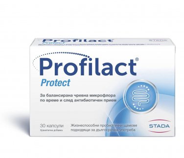 PROFILACT PROTECT 30 CAPS. NUTRITIONAL SUPPLEMENT, PROBIOTIC