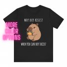 Capybara Taco Shirt – Funny Unisex T-Shirt, Cute Capybara Gift for Taco Lovers