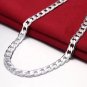 925 Sterling Silver Necklace For Men 22 Inch Classic 6mm Chain Luxury Jewellery