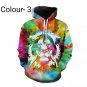 New Fashion Men Hooded 3D Printed Animal Lion Sweatshirts Casual Long sleeved Pocket