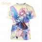 Star Rail Anime Men Women T-shirt 3D Fashion Oversized Cool Street Tops Tees