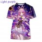 Star Rail Anime Men Women T-shirt 3D Fashion Oversized Cool Street Tops Tees