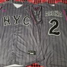 U.S. Shipping 4 Day! Large LuisAngel Acuna New York Mets City Stitched Jersey 2
