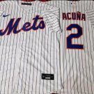 U.S. Shipping 4 Day! Large LuisAngel Acuna New York Mets City Stitched Jersey 2