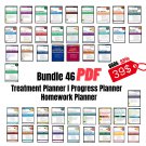 Ultimate PracticePlanner eBook Bundle - 46 PDFs | Treatment, Progress, and Homework Planners Ultimate PracticePlanner eBook Bundle - 46 PDFs | Treatment, Progress, and Homework Planners