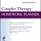 Couples Therapy Homework Planner 2nd Edition