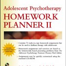 Adolescent Psychotherapy Homework Planner II