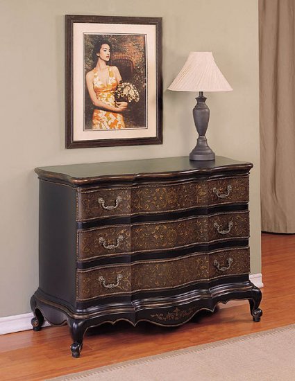 MASTERPIECE HALL CHEST CABINET ACCENT CONSOLE FURNITURE Powell