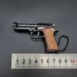 Alloy Toy Gun Exquisite Metal Keychain Look Fake Gun Fidget Toy Gift