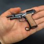 Alloy Toy Gun Exquisite Metal Keychain Look Fake Gun Fidget Toy Gift