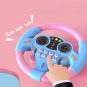 Infant Shining Simulation Steering Wheel Toy - Lights & Sounds for Toddlers