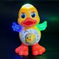 Electric Dancing Duck Toy - Lights, Music, & Body Shake, Kids Gift