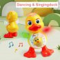 Electric Dancing Duck Toy - Lights, Music, & Body Shake, Kids Gift